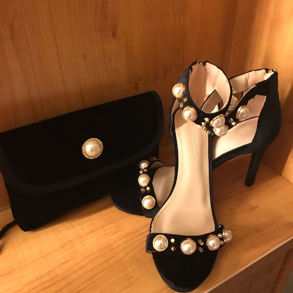 Heels and bag